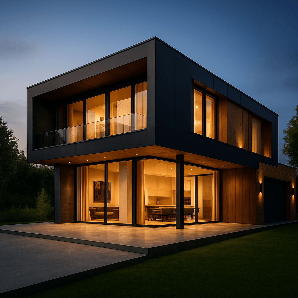 Un projet d’exception, alliant architecture contemporaine, élégance et volumes généreux.