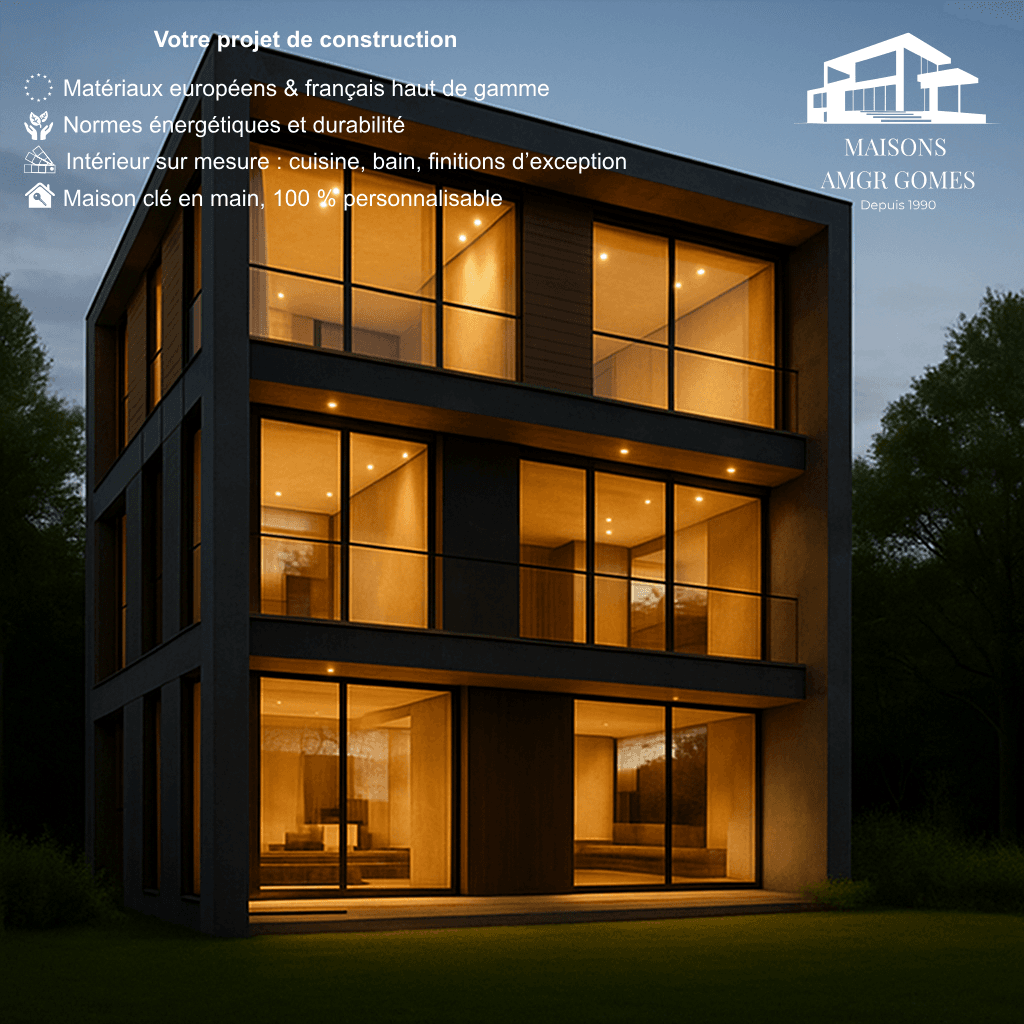 Une maison élégante et moderne, conçue pour répondre aux plus hautes exigences de confort et de qualité.